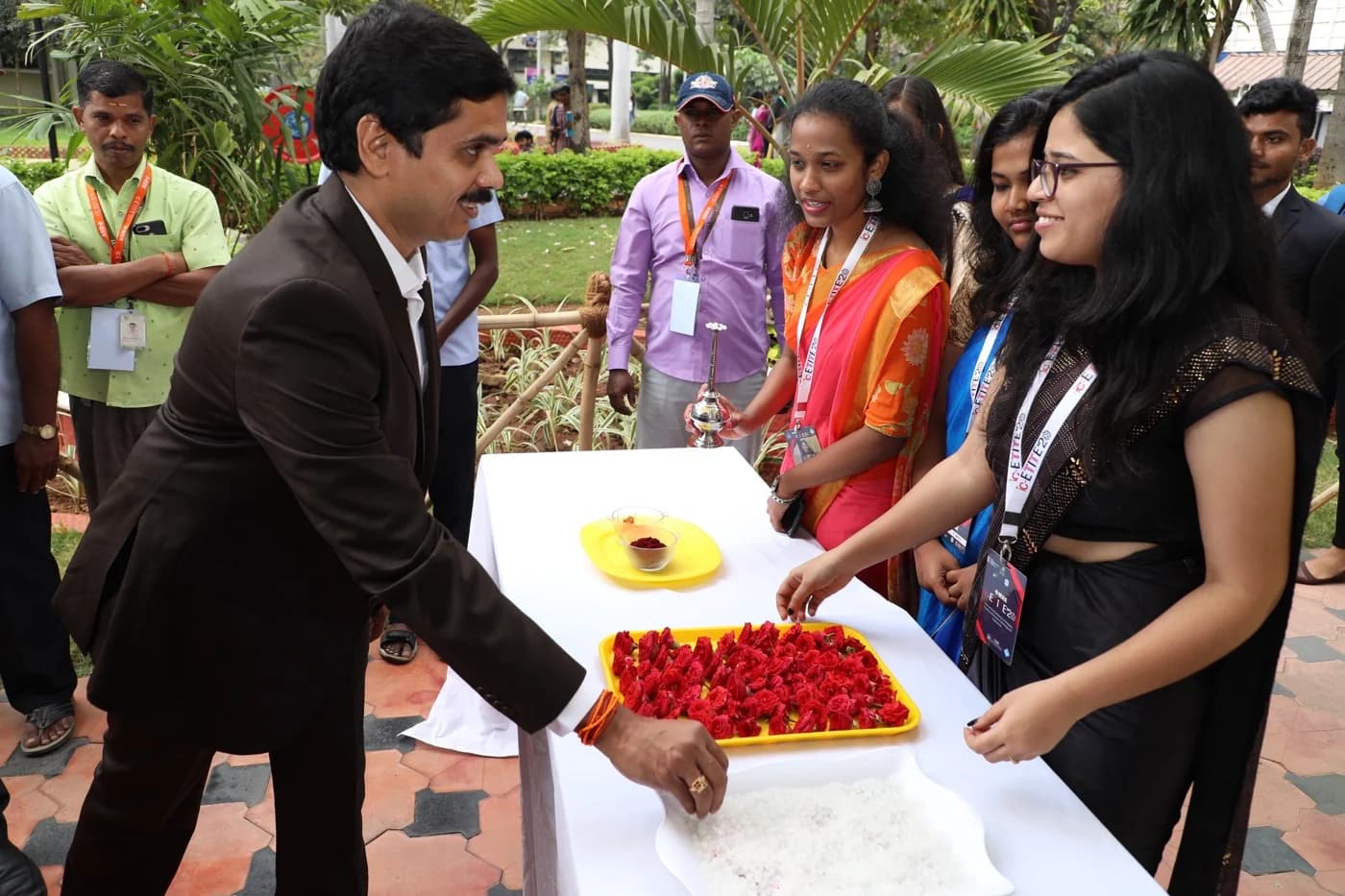 Traditional Welcome of International Dignitaries