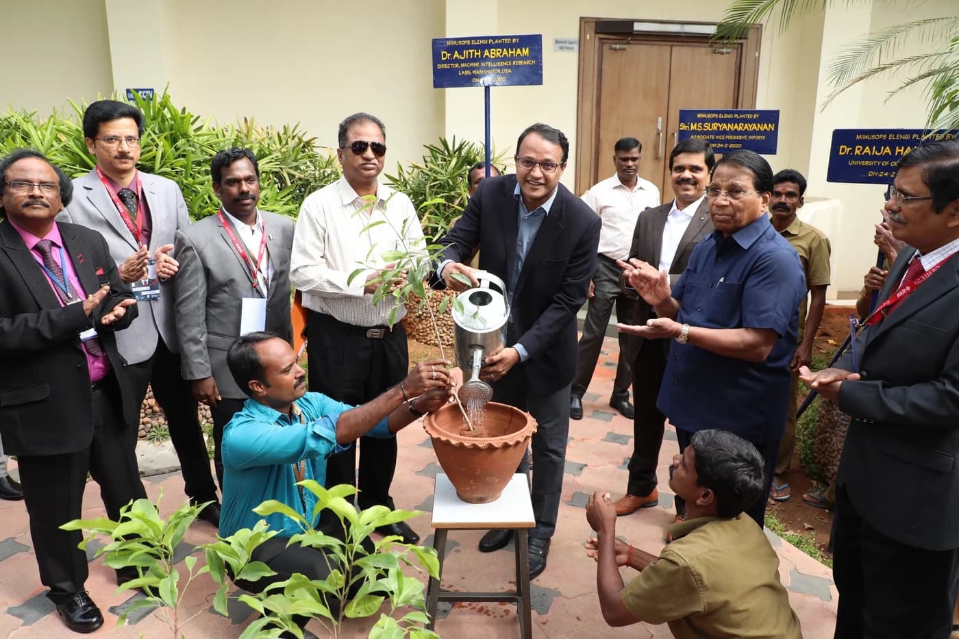 Tree Plantation - Dr. Ajith Abraham (MIR Labs, USA)