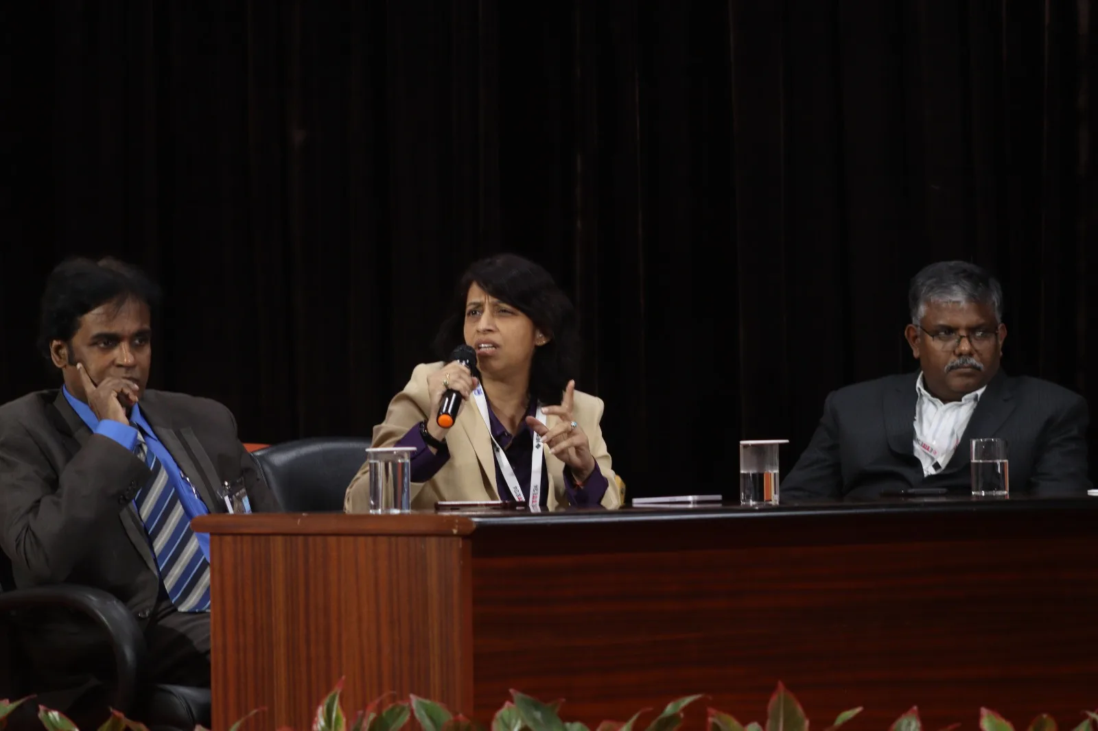 Distinguished Panel Discussion on Dais